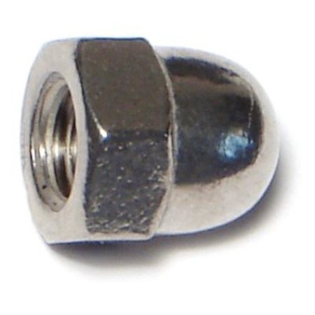 MIDWEST FASTENER Acorn Nut, M8-1.25, Stainless Steel, 4 PK 69612